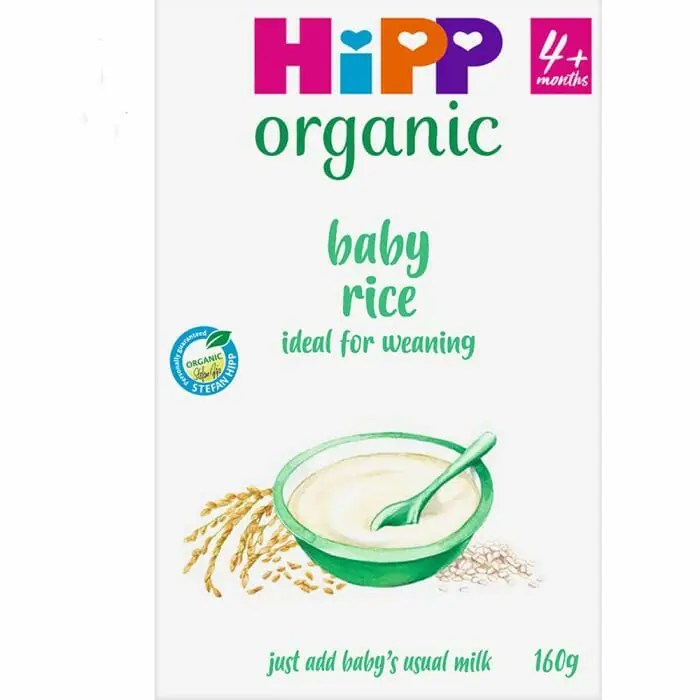 HiPP Organic 100 Baby Rice 4+ Months Happy Tots