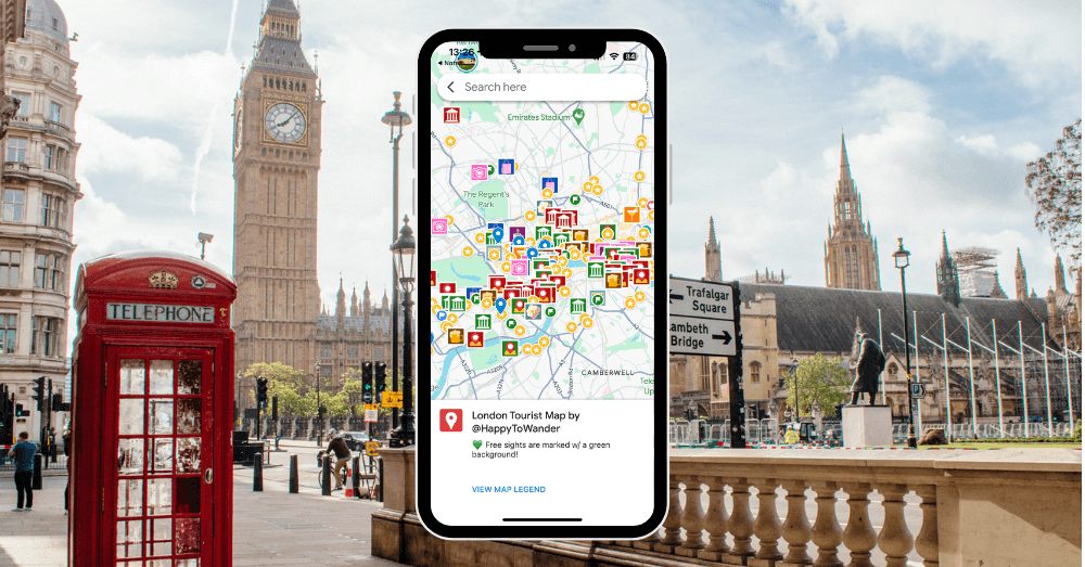 The Ultimate FREE London Tourist Map (Things to Do, Photo Spots & More!)