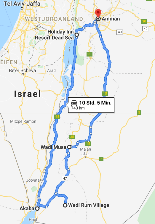 Jordan Itinerary 7 Days what to do and see in one week