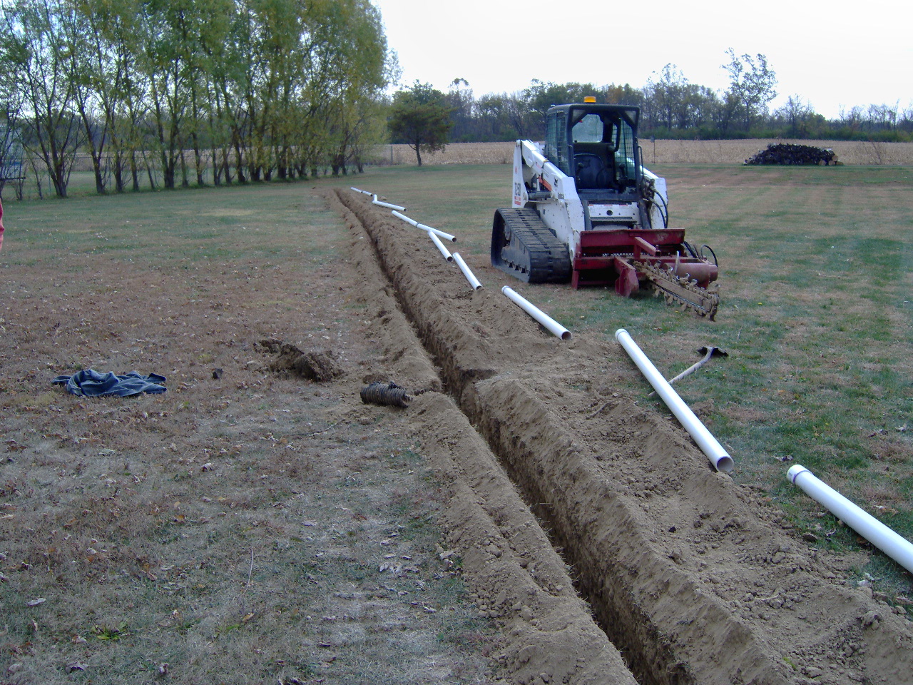 Excavating/Grading Harber Concrete Construction, LLC