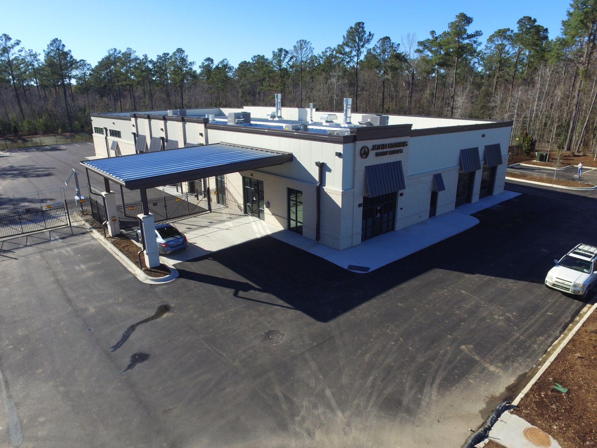 John Harris Body Shop Carolina Park Harbor Contracting Commercial