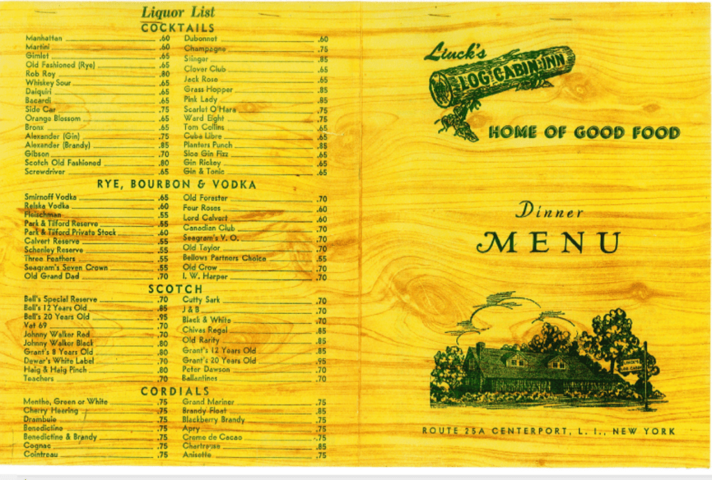 LINKS LOG CABIN Huntington Then & Now… here is where our story begins…