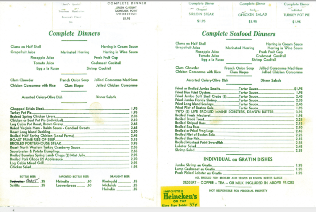 LINKS LOG CABIN Huntington Then & Now… here is where our story begins…