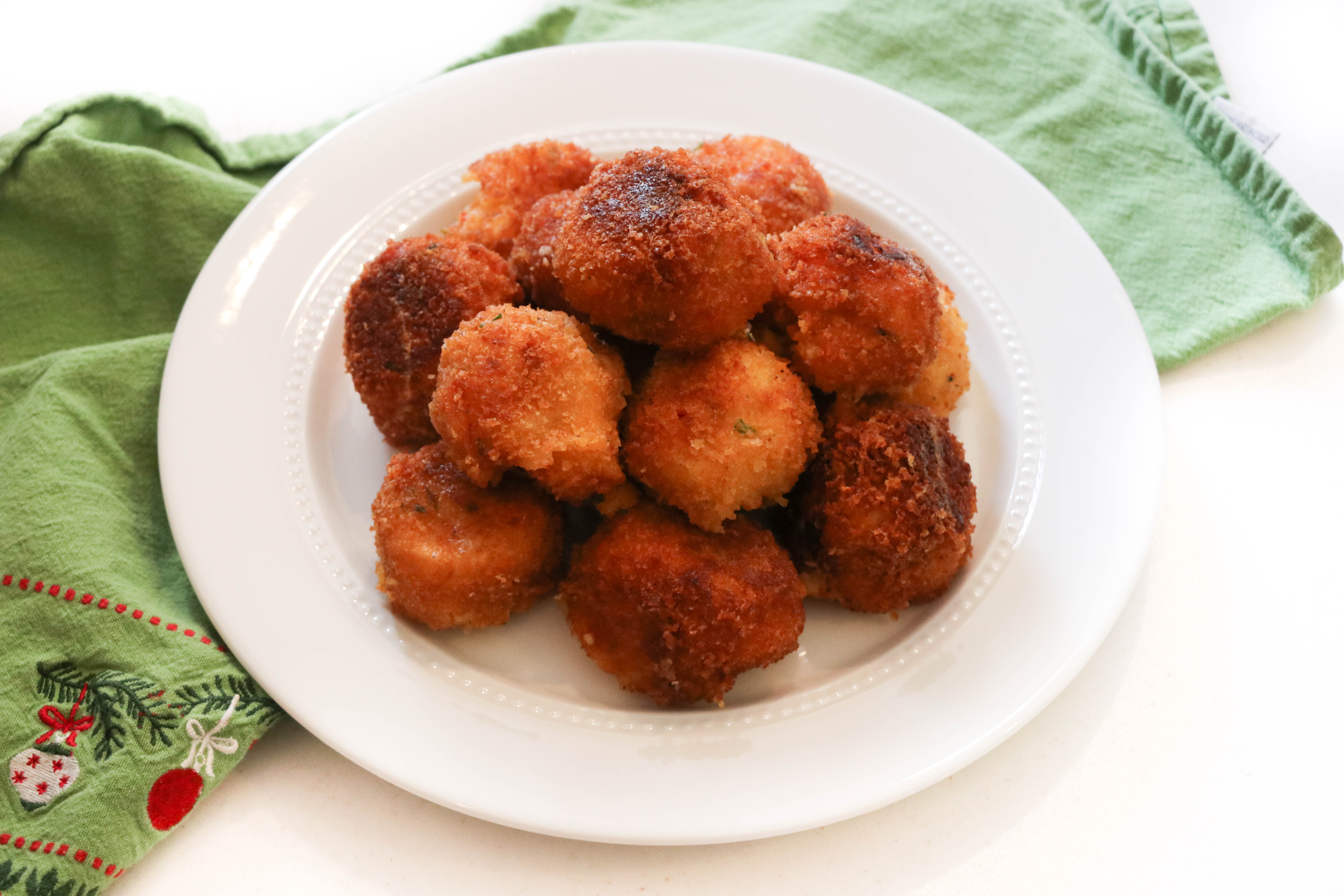Fried Lobster Mashed Potato Balls • Harbor Fish Market