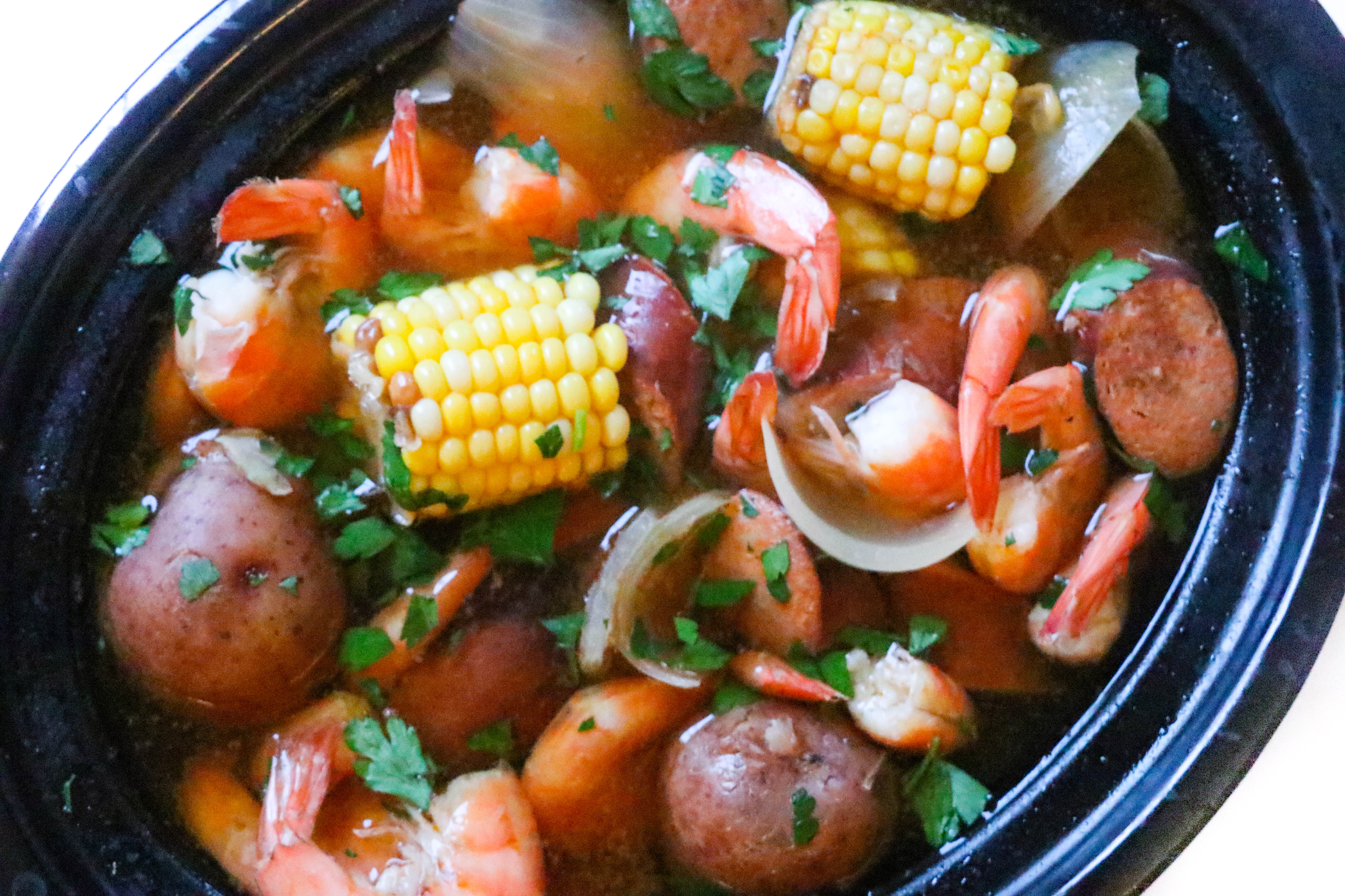 Slow Cooker Shrimp Boil • Harbor Fish Market