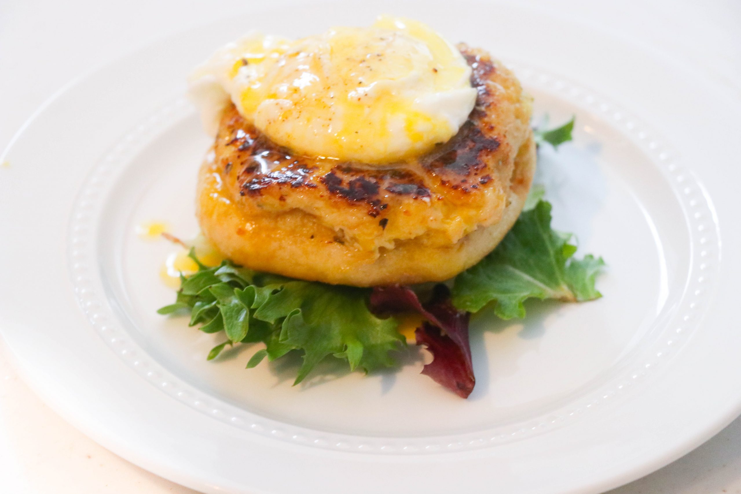 Crab Cake Benedict • Harbor Fish Market