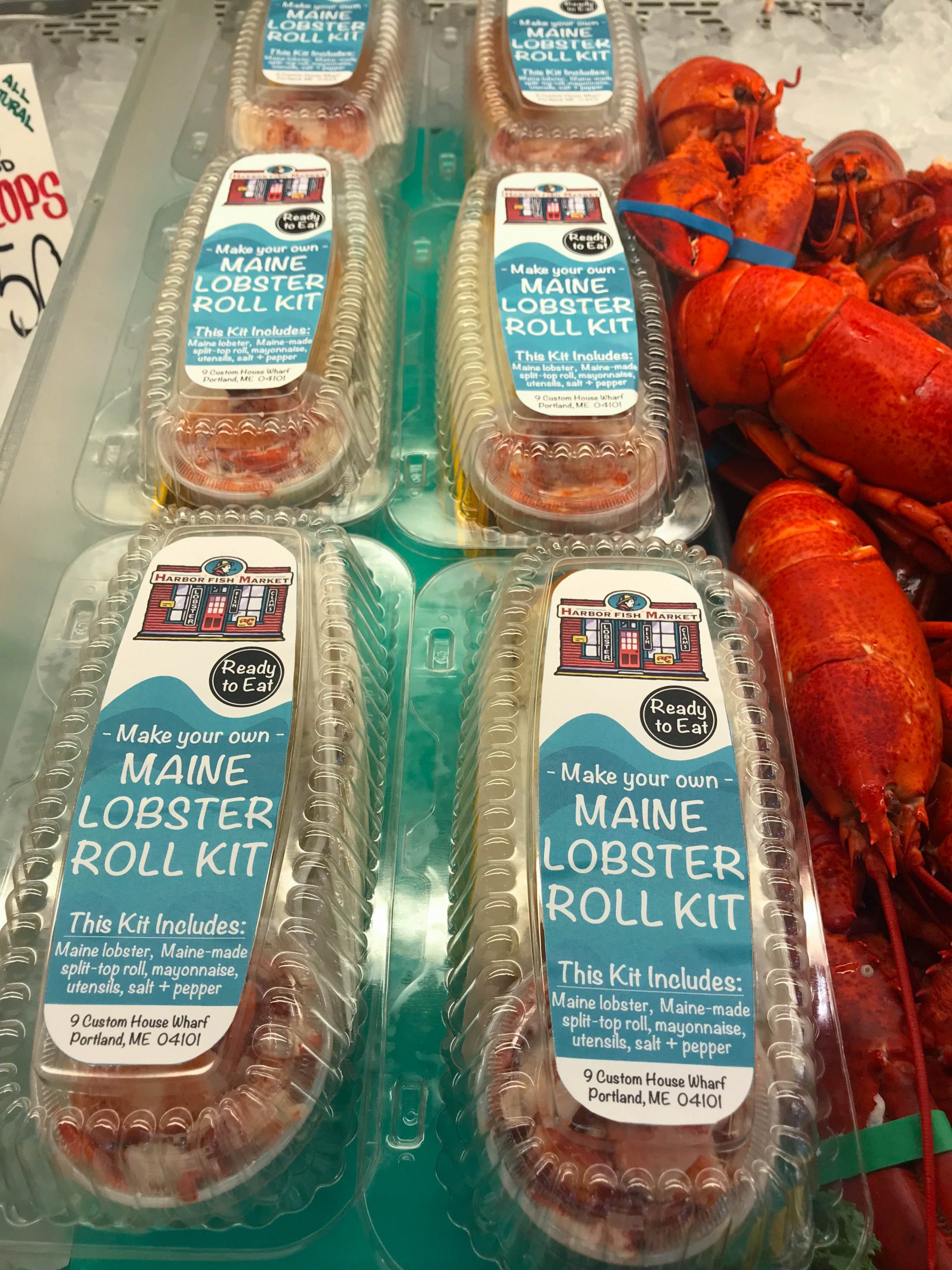 Maine Lobster Roll Kits are on Memorial Day!!! • Harbor Fish Market