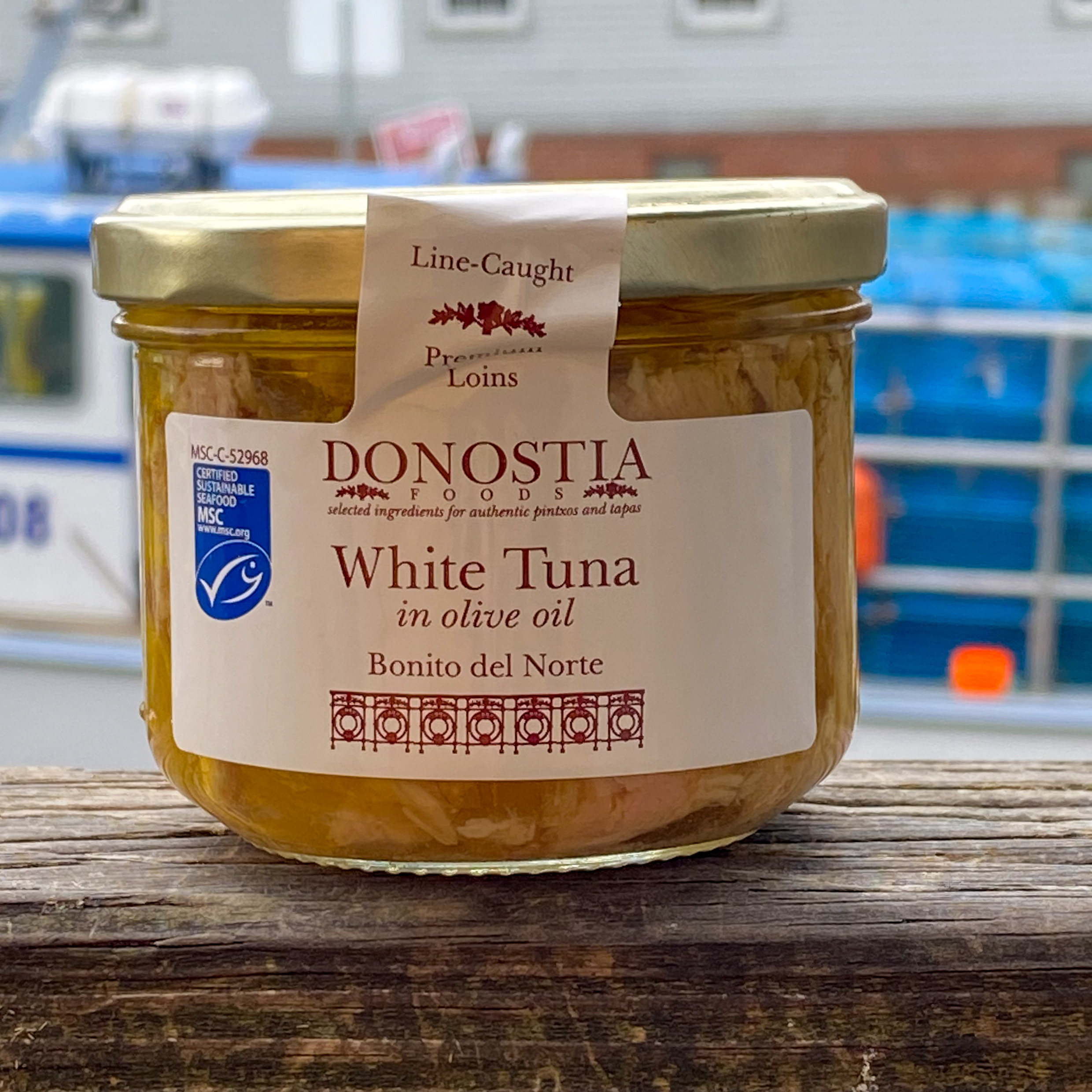 Donostia Tuna in Olive Oil (Jar) • Harbor Fish Market