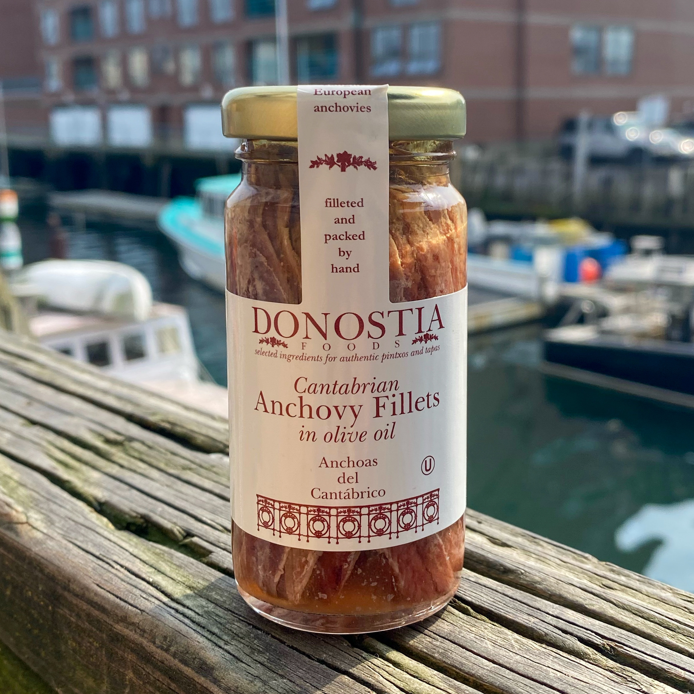 Donostia Anchovies (Jar) • Harbor Fish Market