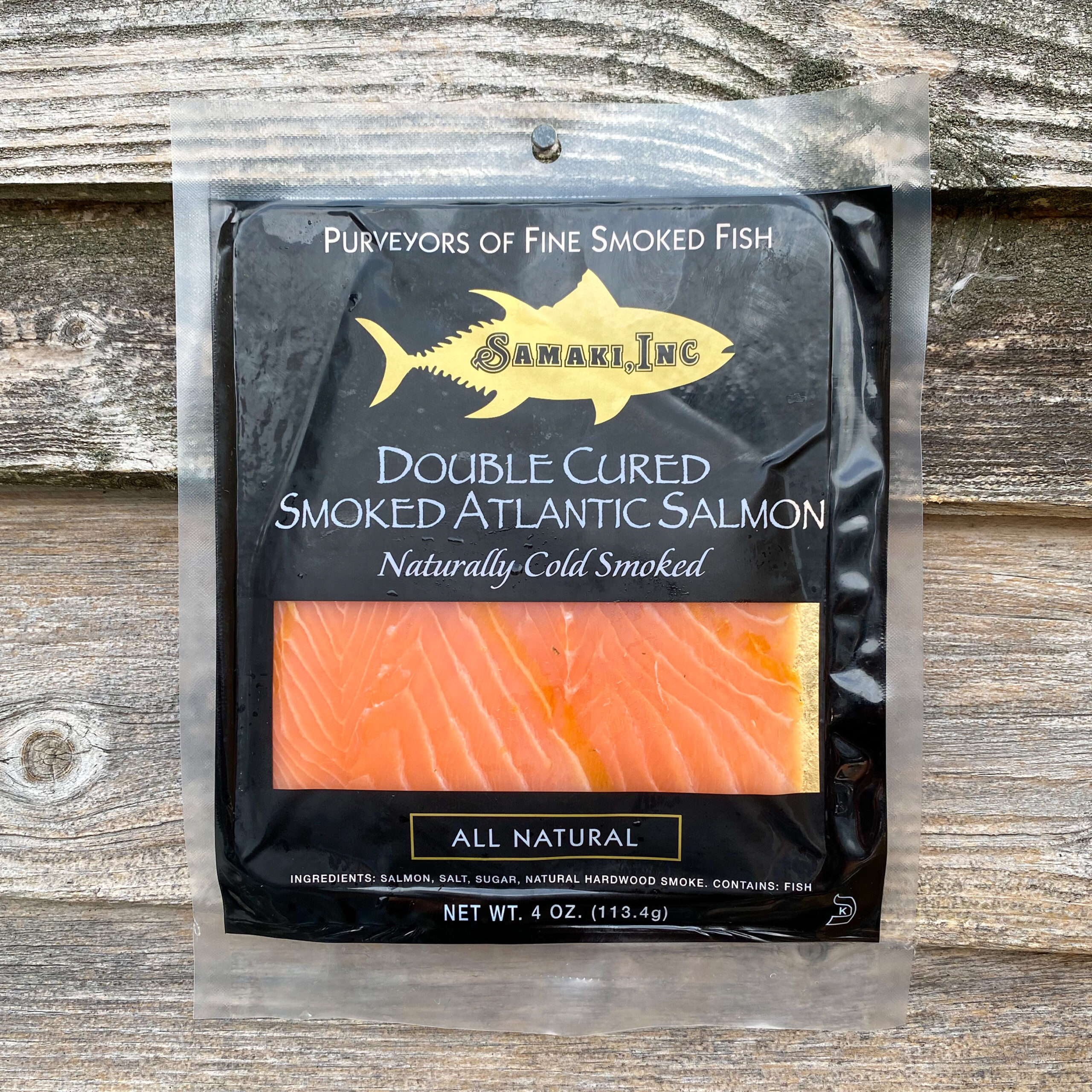 Samaki Double Cured Smoked Atlantic Salmon • Harbor Fish Market