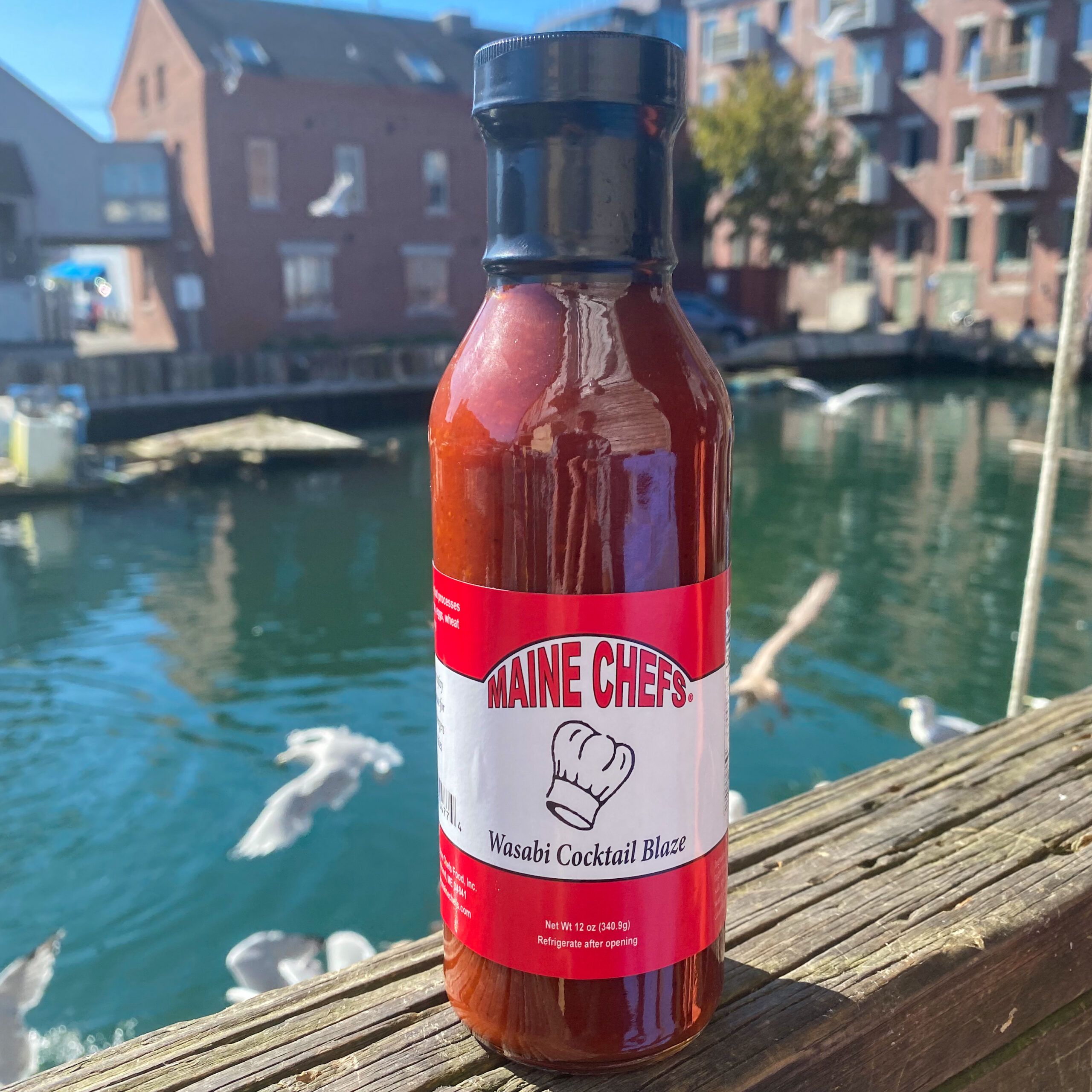 Maine Chef's Wasabi Cocktail Blaze Sauce • Harbor Fish Market