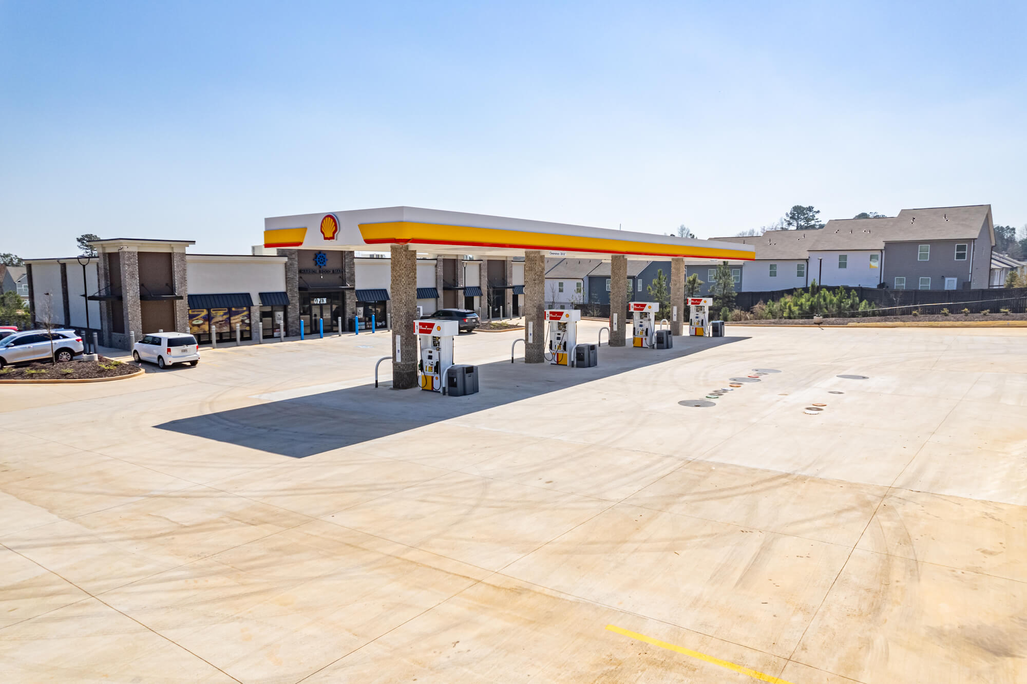 CONVENIENT GAS STATION FUEL AND GROCERY ESSENTIALS