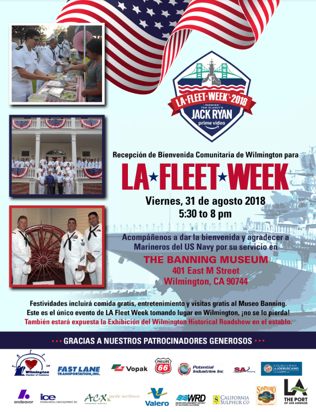 fleet week schedule 2023 Fleet Week Reception Harbor Gateway North Neighborhood Council