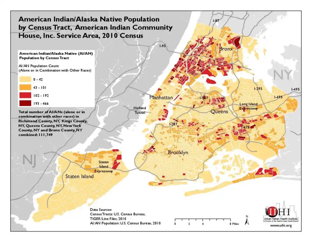 Native Americans in NYC Today. HarborLAB
