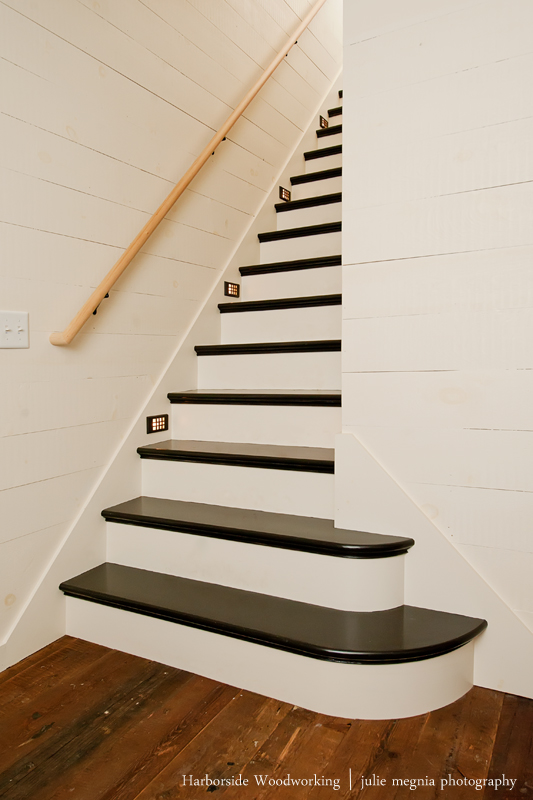 Staircases » Harborside Woodworking Cape Cod MA Custom Woodworking