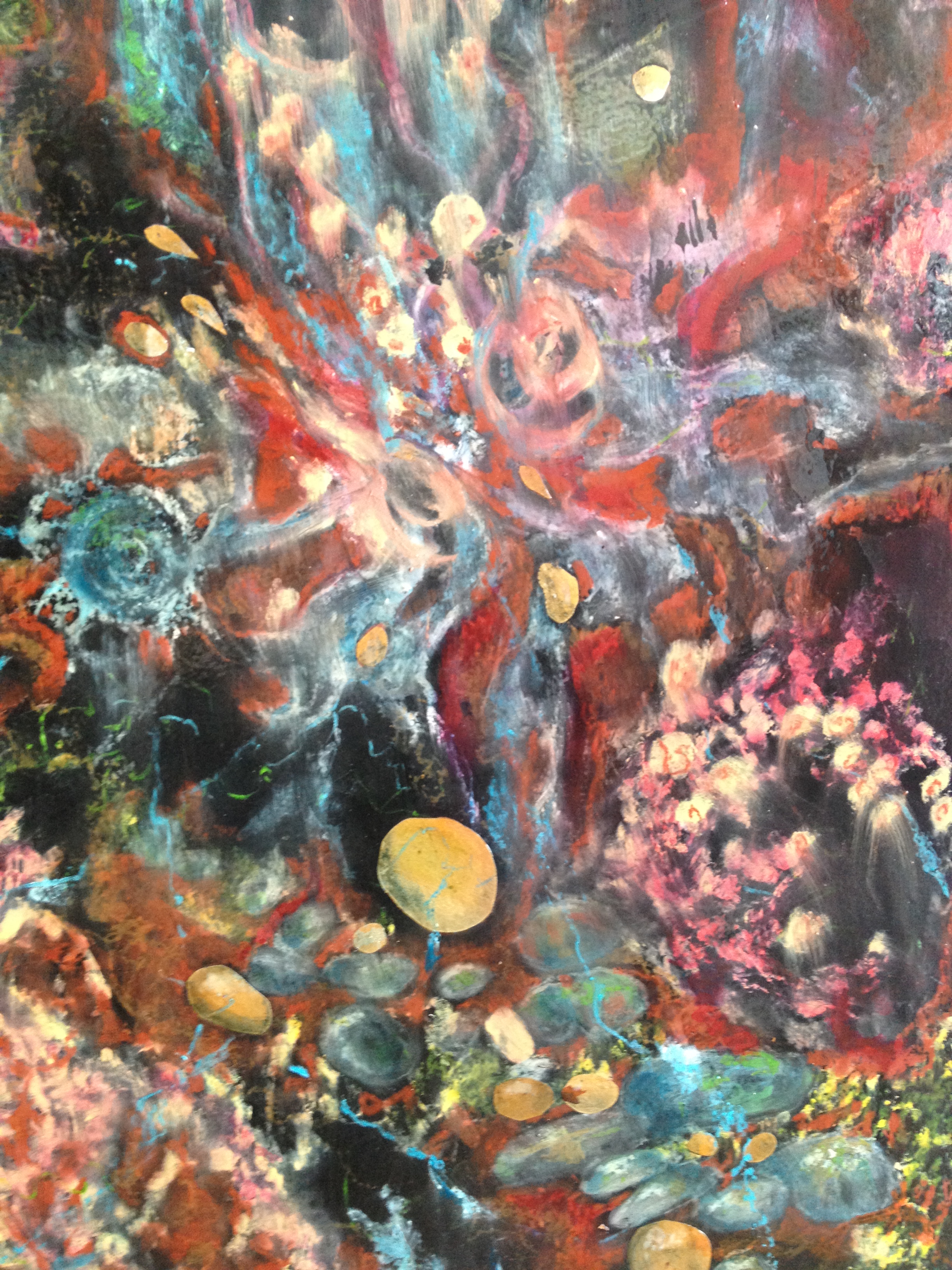 Floating to the Top (detail)Harborview Arts Kathleen DraperGarner