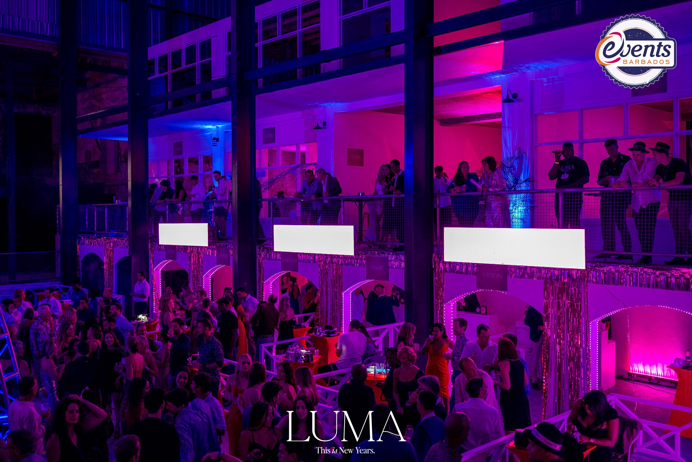 NYE OAZA Harbour Lights Barbados Beach Bar Night Club Entertainment