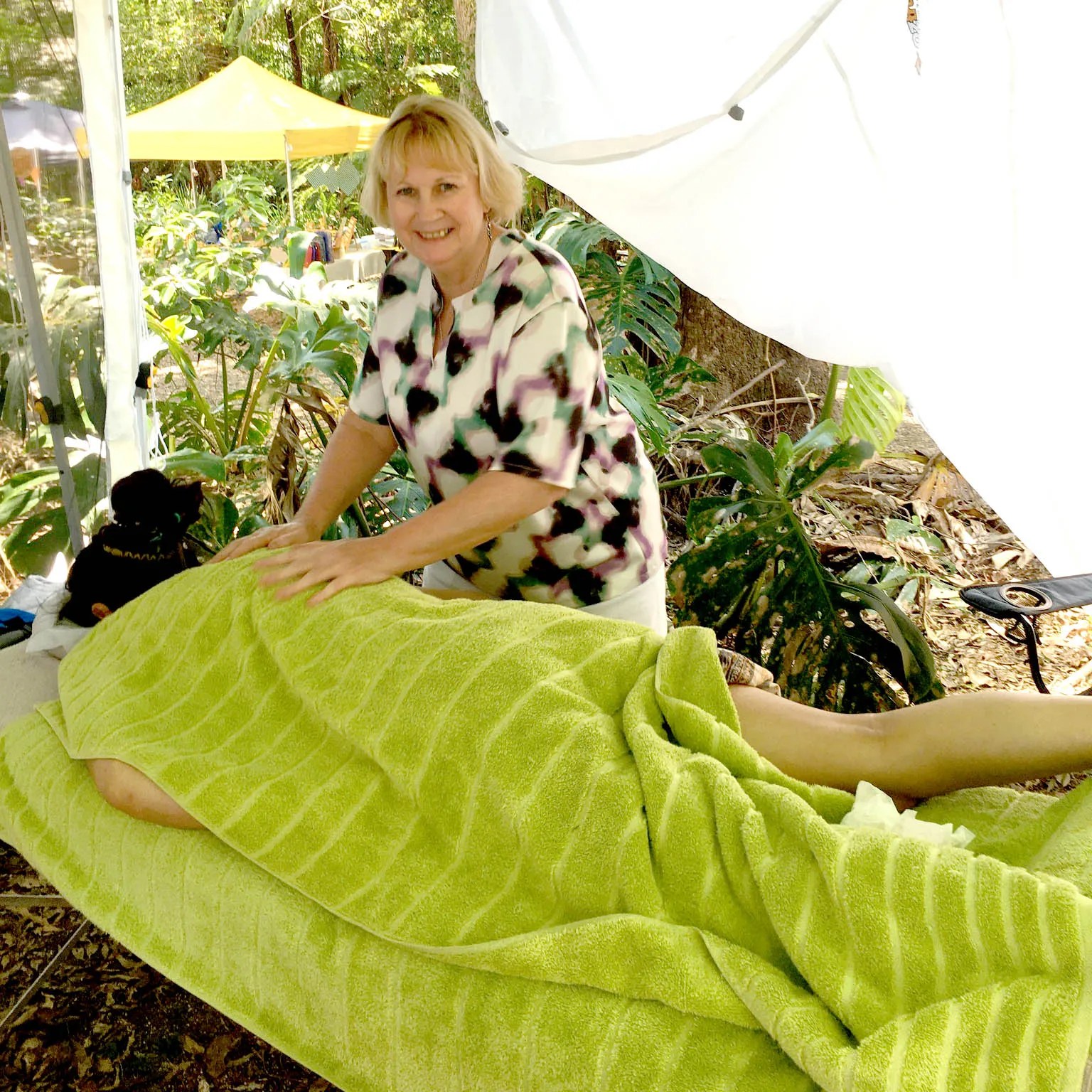 Janelle McAndrew Massage Therapist Harbourside Markets