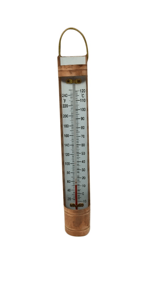 Copper Cased Scoop Seawater Thermometer Harbour Supply