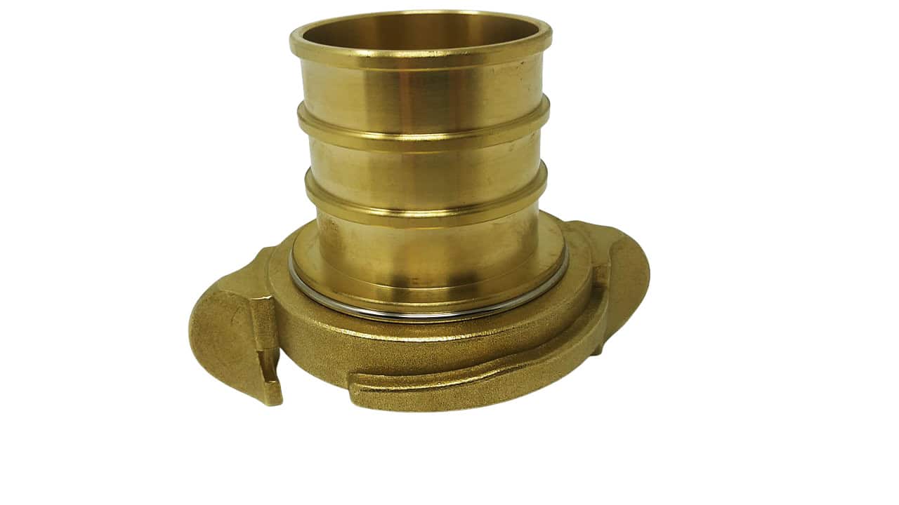 Nakajima Hose Coupling Brass 65A x 65mm Hose Tail Harbour Supply