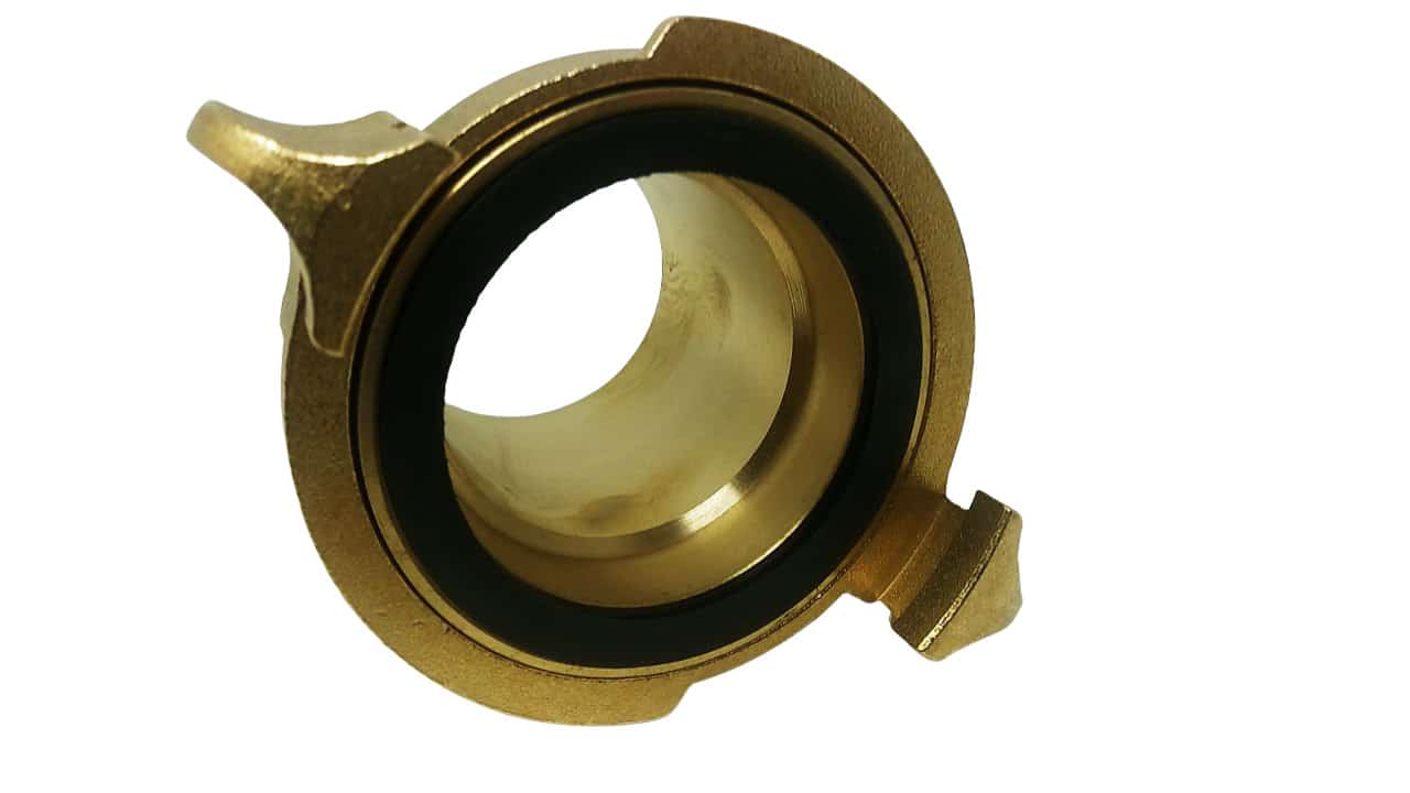 Nakajima Hose Coupling Brass 65A x 65mm Hose Tail Harbour Supply