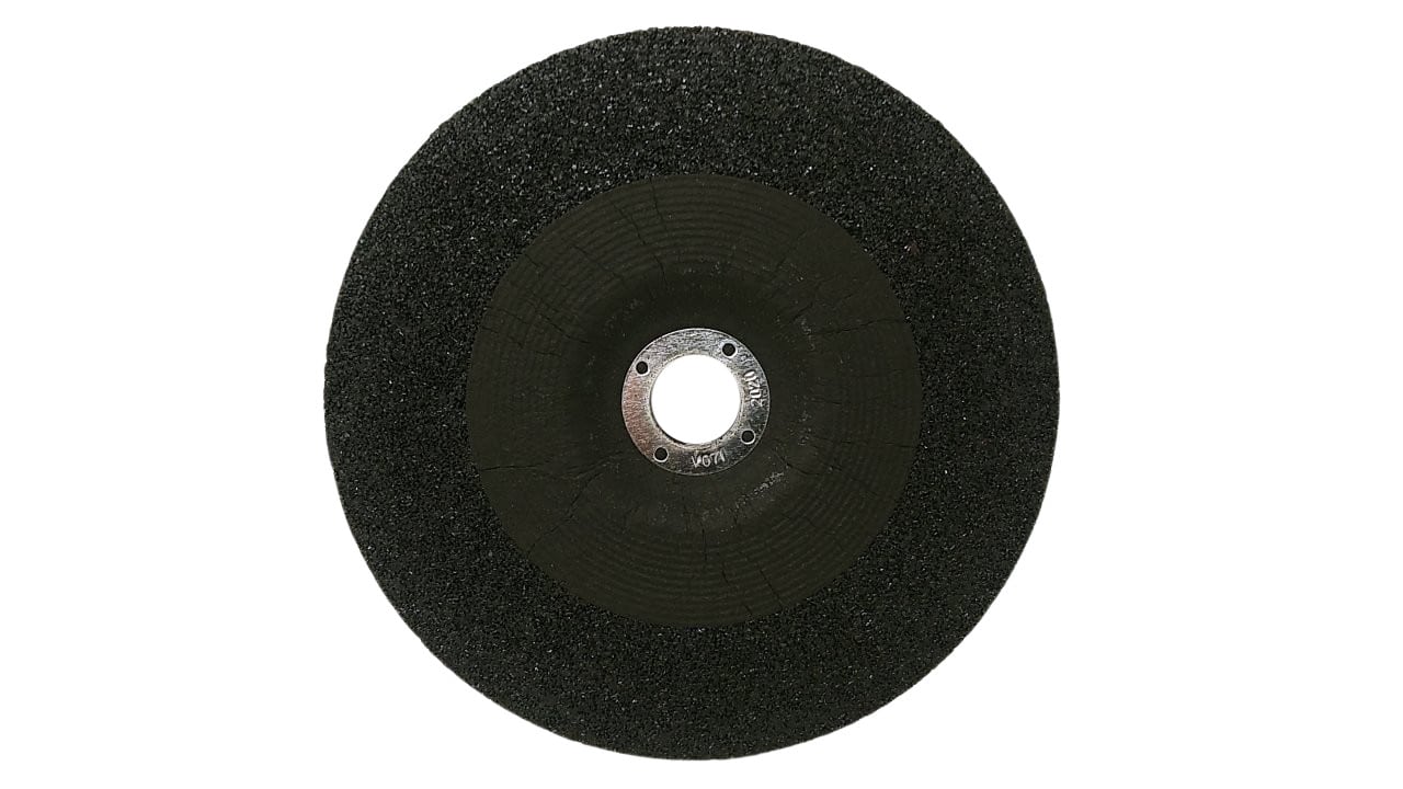 KSEIBI 651010 7Inch by 1/4Inch by 7/8Inch Arbor Metal Grinding Disc Depressed Center Grind