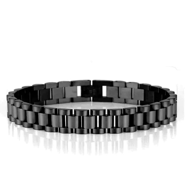 Rolex Black Chain Bracelet For Men