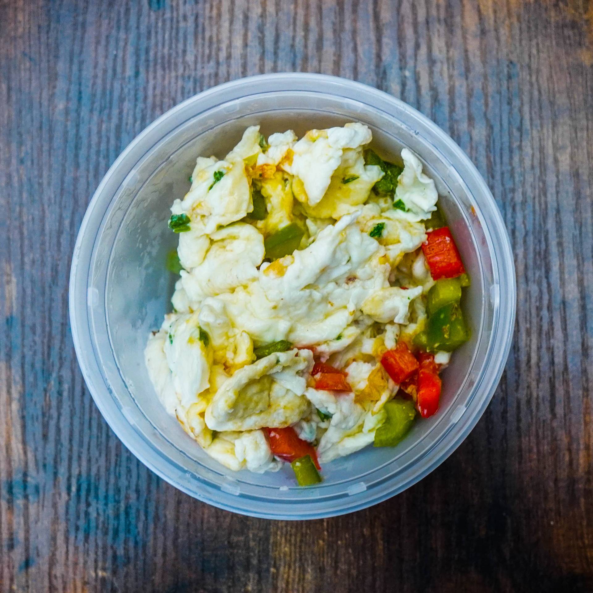 SCRAMBLED EGG WHITES W/ VEGGIES GF Healthy, Fresh, And Delicious
