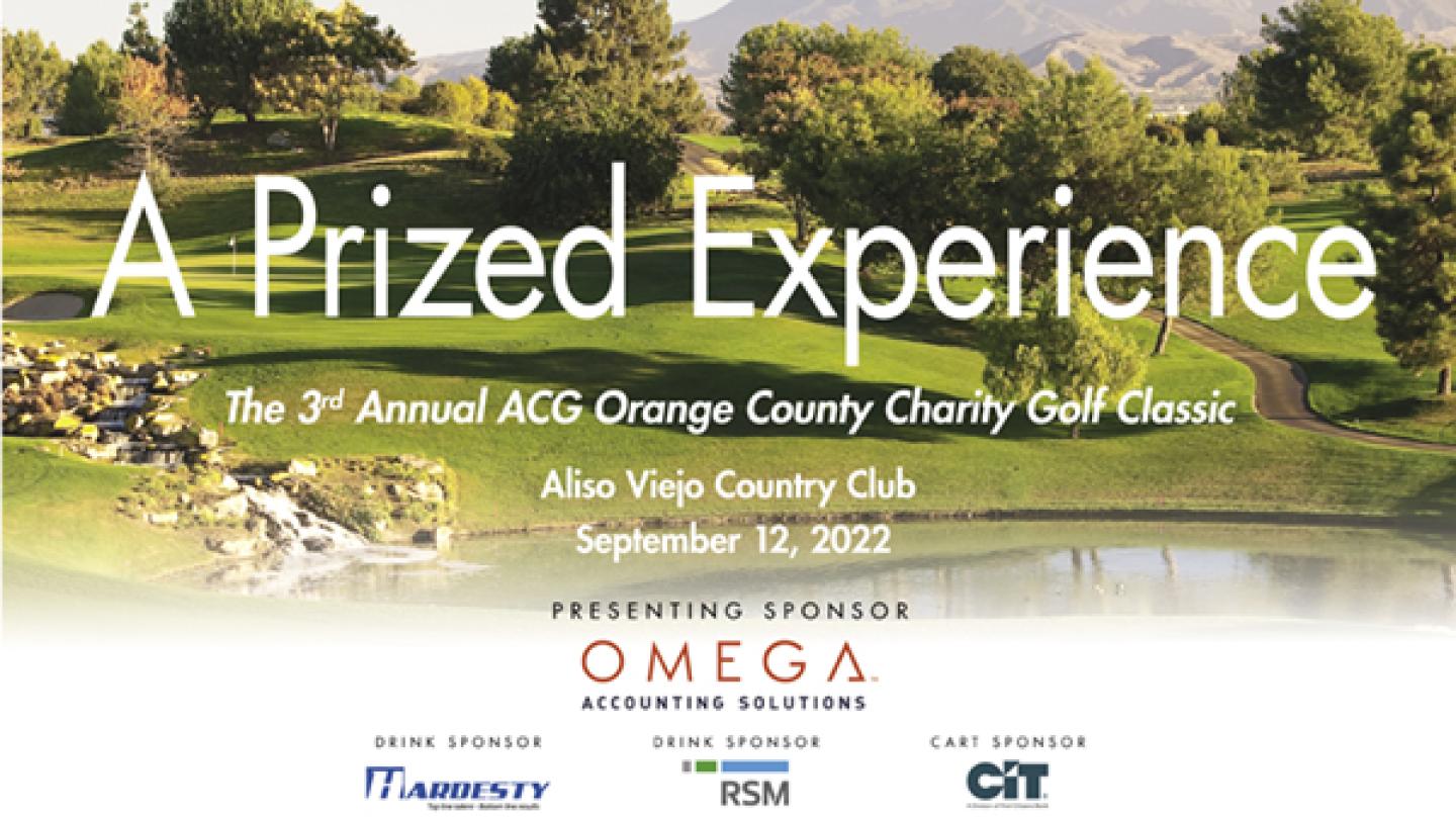 3rd Annual ACG Orange County Golf Tournament Hardesty