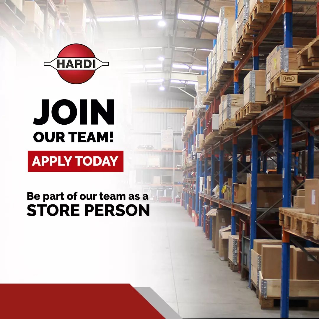 Work with HARDI Store Person HARDI Australia