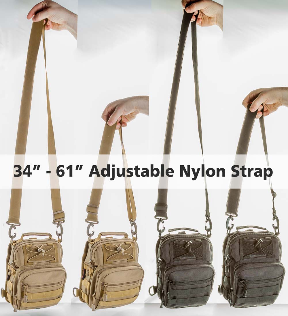 Mini Tactical Backpack MOLLE 3 Colors Day Pack Hardigrade™