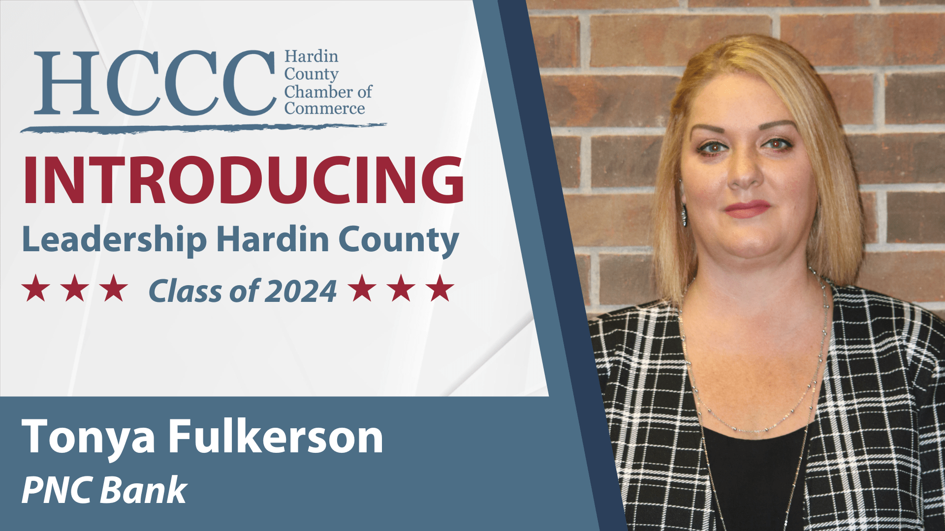 Introduction Tonya Fulkerson Hardin County Chamber of Commerce