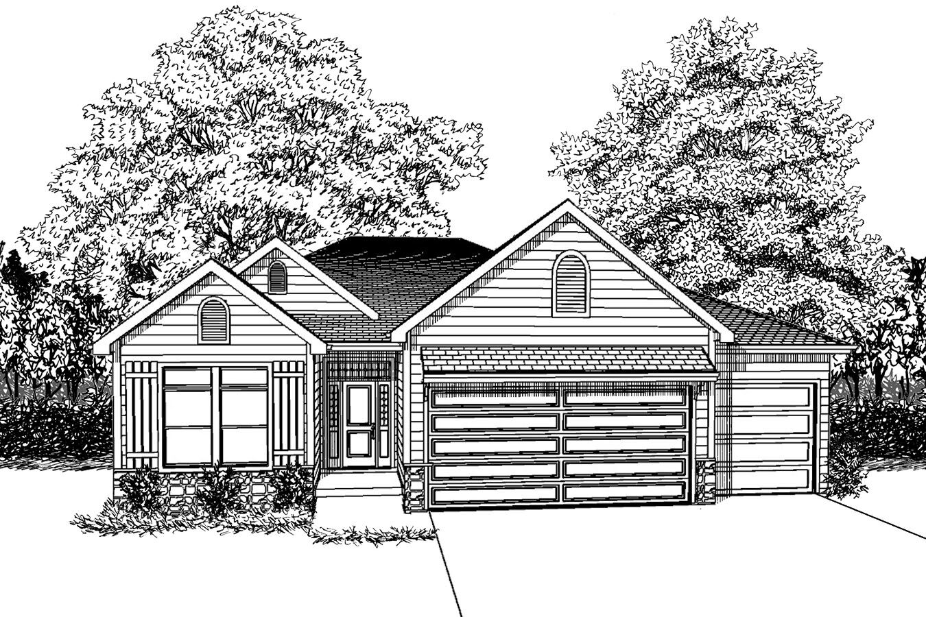 The Laurel Plan8431 Laramie St, De Soto, KS 66018 Harding Homes