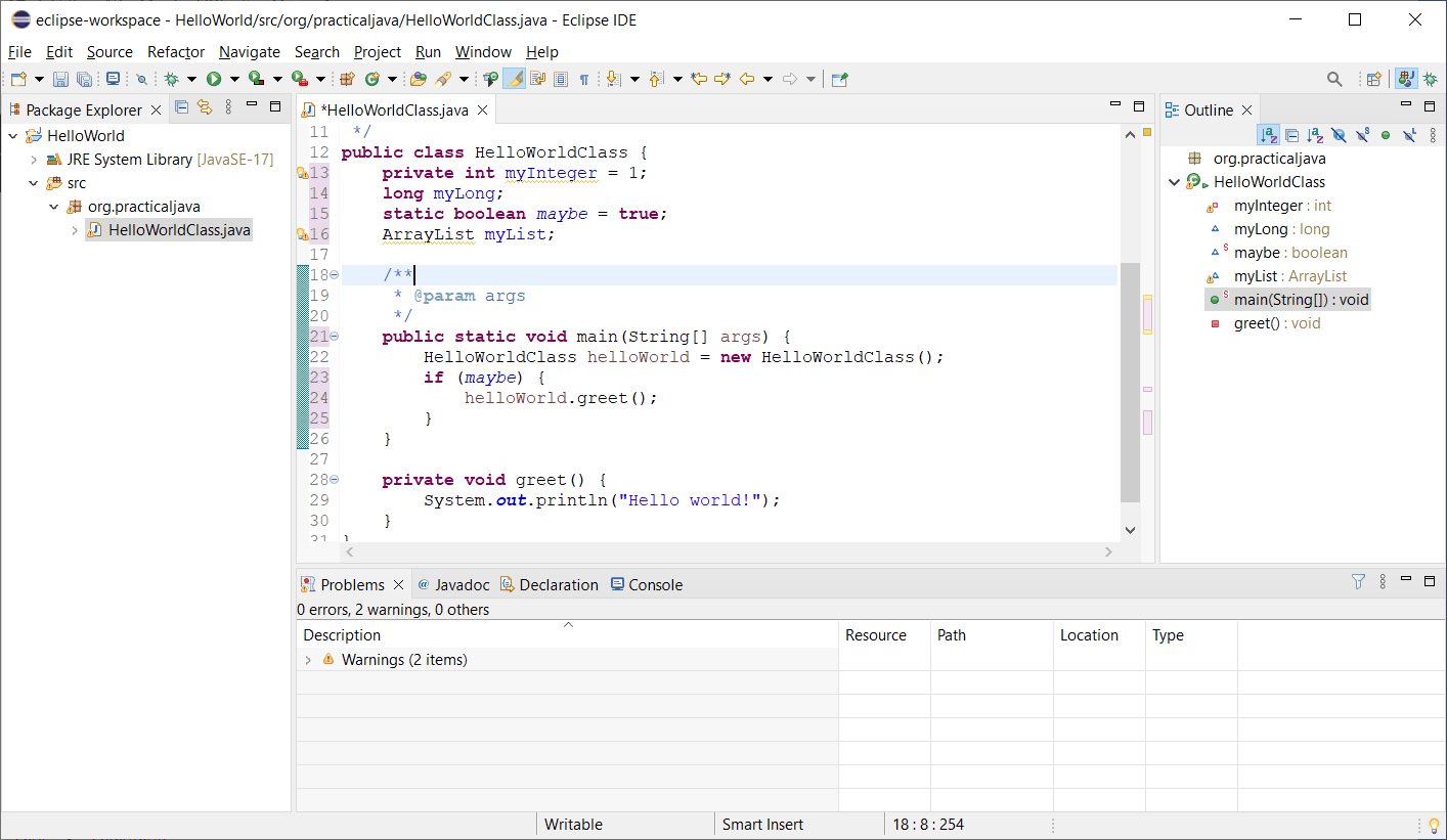 Lesson 2 continued Java Fields Hard Knock Java