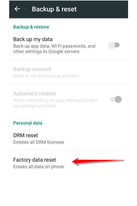 Hard Reset for Coolpad Cool S1