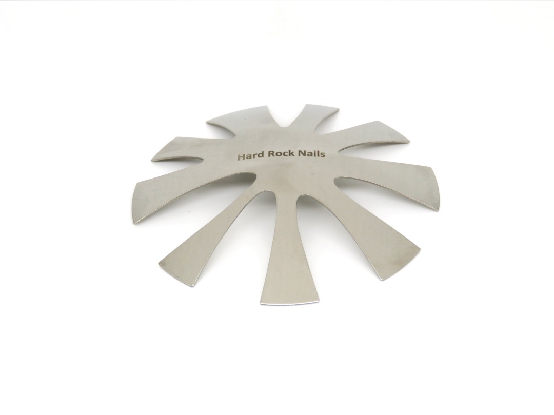 Acrylic Deep V Shape Cutter Hard Rock Nail Studio