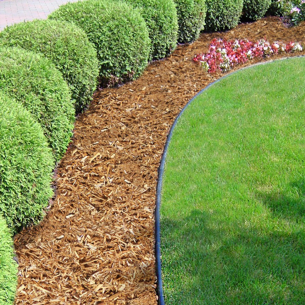 20' Black Poly Edging Hardscapes Outlet