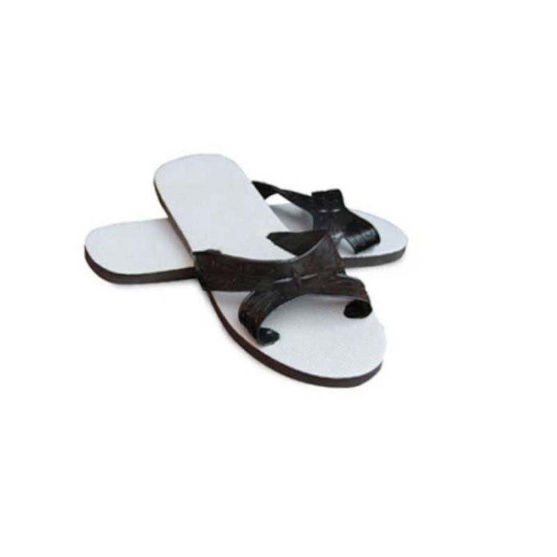 Black Cross Strap Shower Sandal Hard Time Products