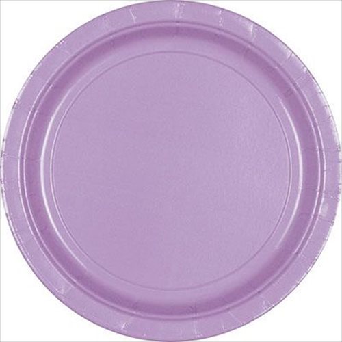 Purple Lavender Extra Large Paper Plates (20ct)