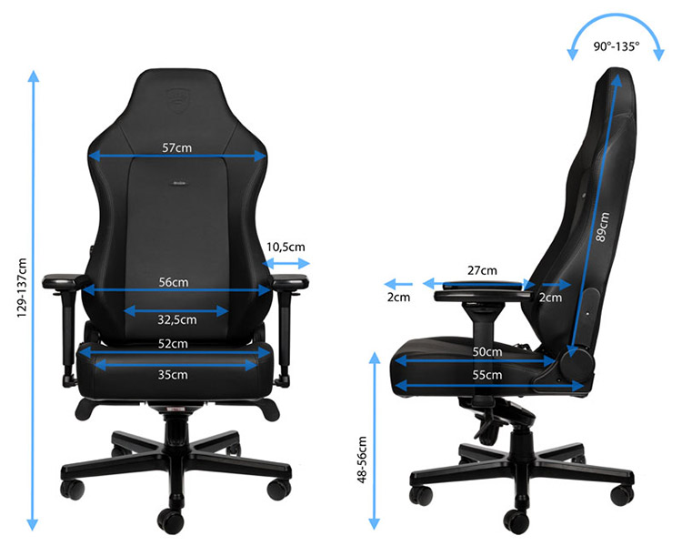 noblechairs HERO Black Edition im Test HardwareHelden