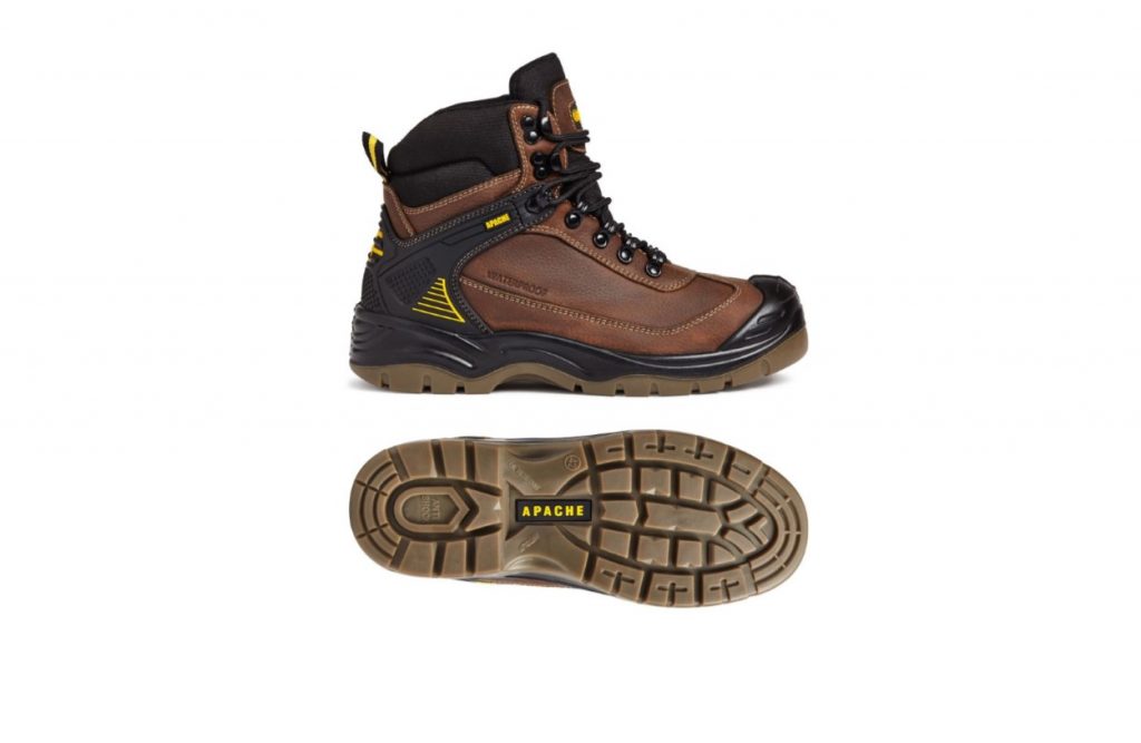 Apache Ranger Safety Boot Brown Hardware Heaven