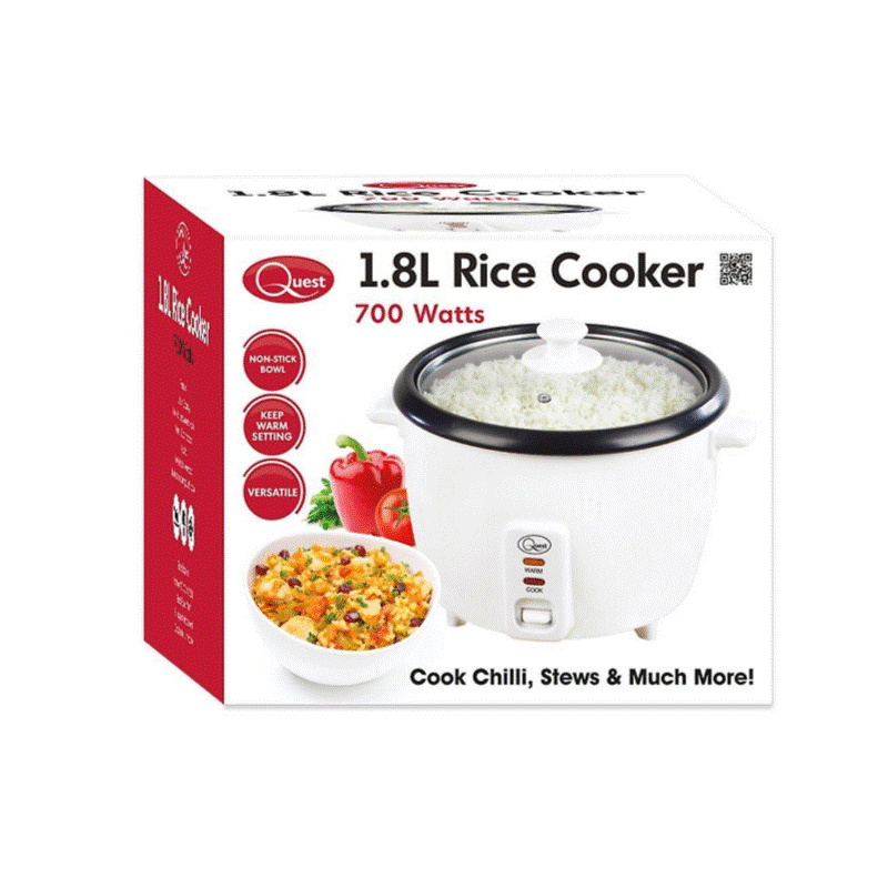 1.8L Rice Cooker Quest Hardware Heaven