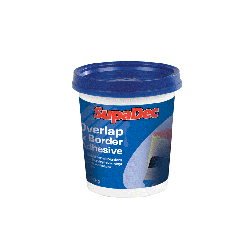SupaDec Overlap & Border Adhesive 500g Hardware Heaven