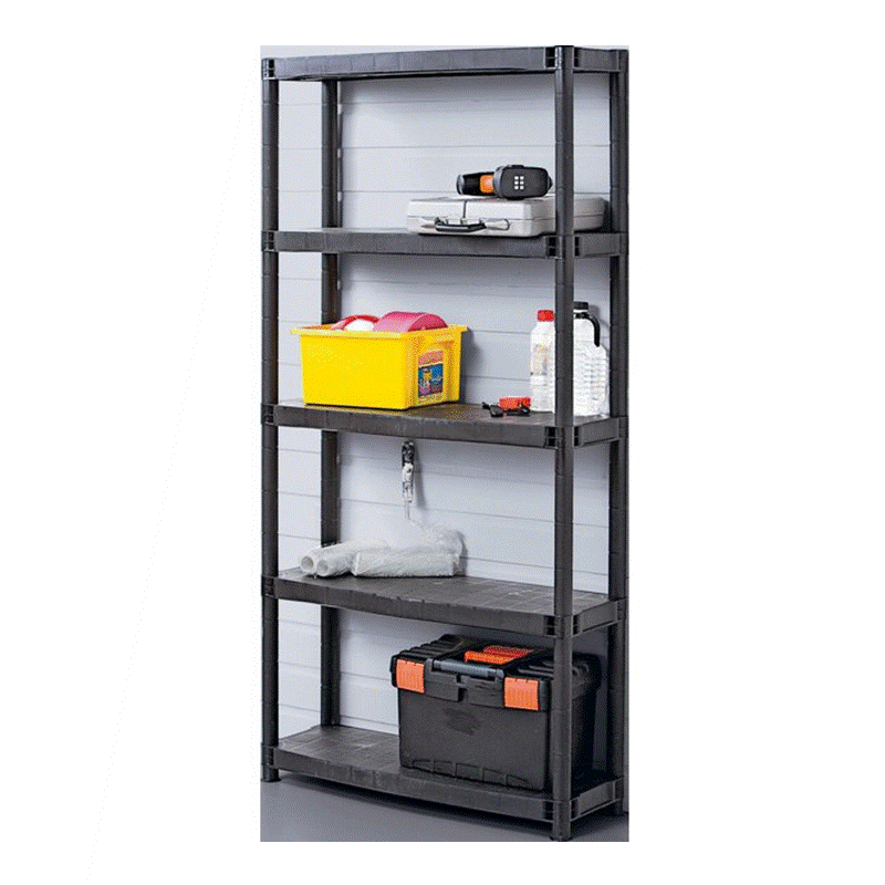 5 Tier Plastic Shelving Unit SU102 - Hardware Heaven