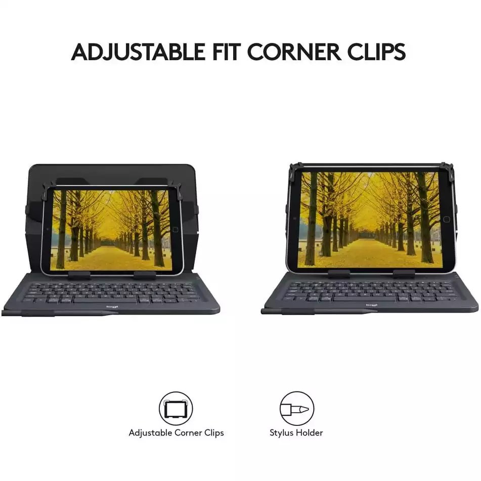 Logitech Universal Folio with Integrated Bluetooth 3.0 Keyboard for 9