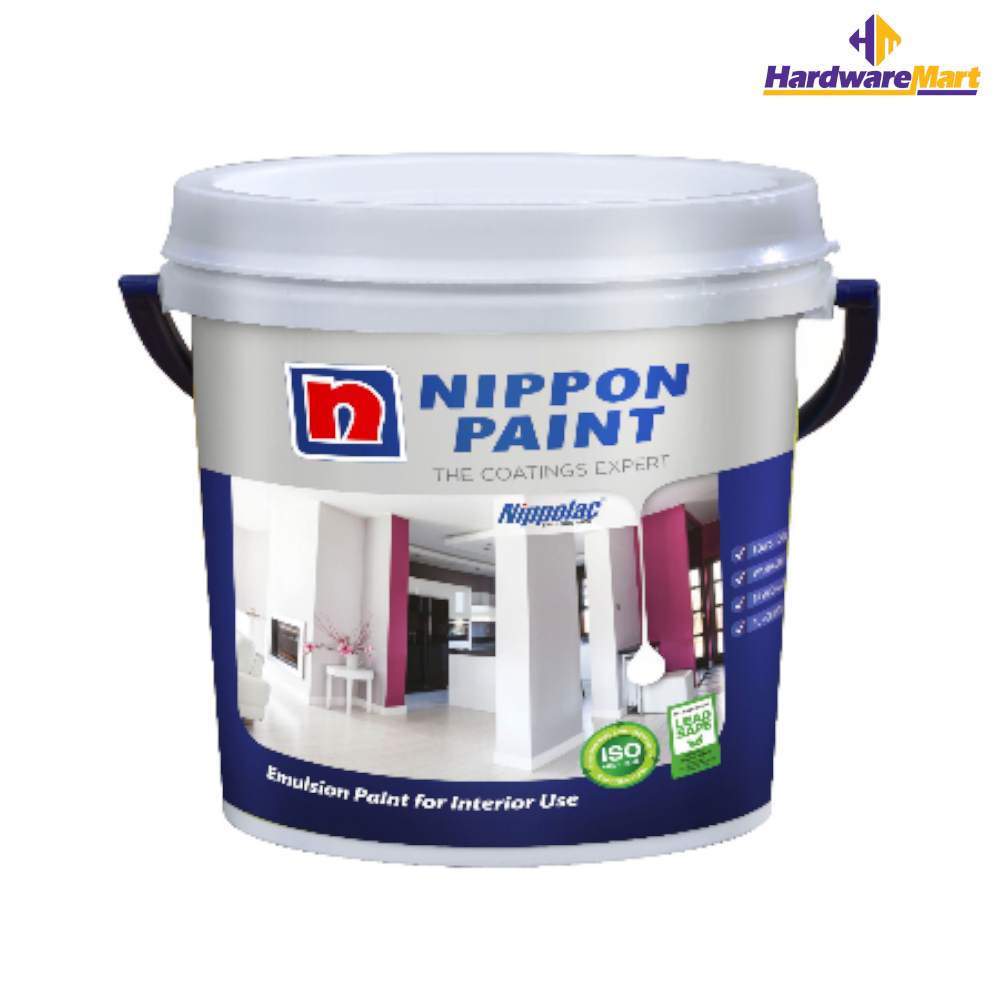 Emulsion Paint Brilliant White for Interior Use (1Ltr 20Ltrs