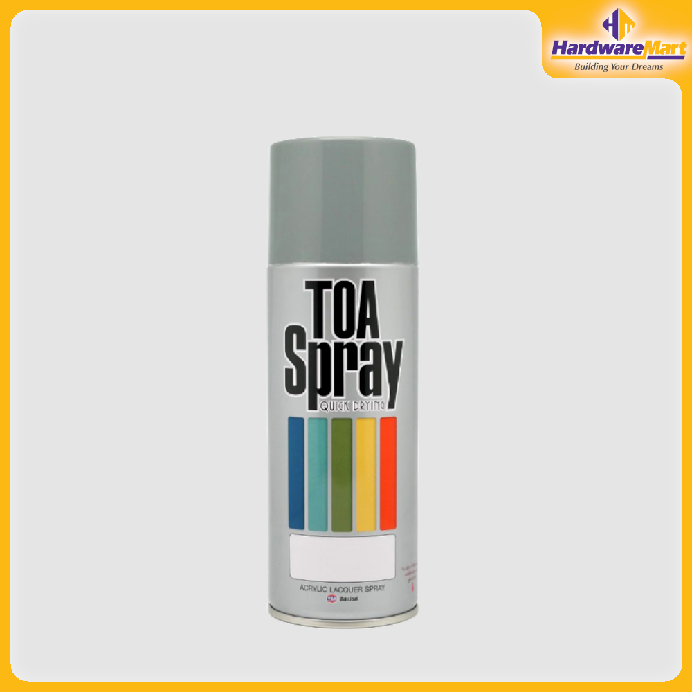 Spray Paint Acrylic Lacquer Spray Paint (Silver) TOA HardwareMart