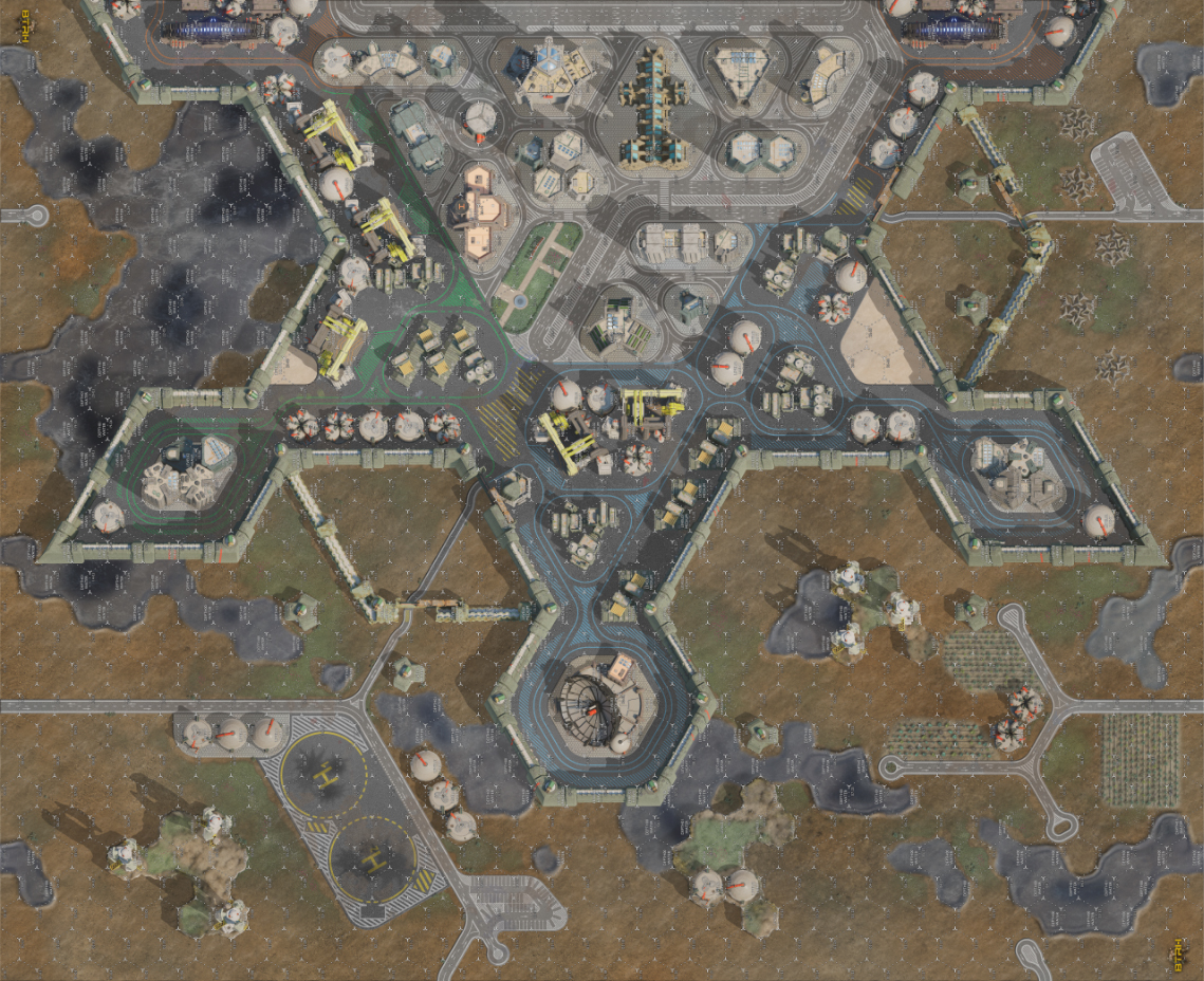 Fortress large mapsheet Hardware Studios