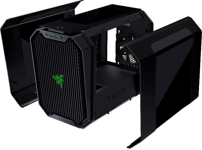 para gamers Antec CubeDesigned by Razer en factor mITX