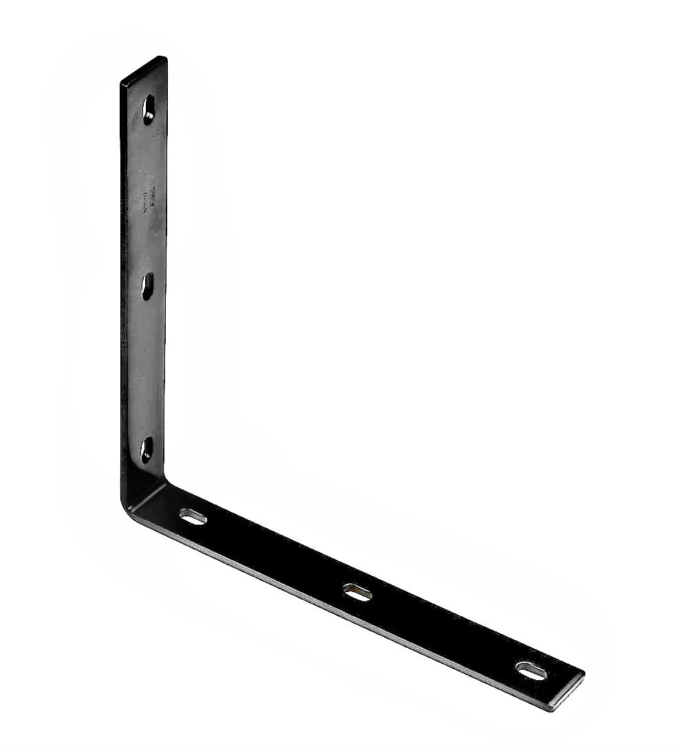 Buy the National N351469 Heavy Duty Corner Brace, Black 12.25" x 1.5